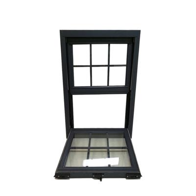 China Sliding Tempered Glass Customized Designs Aluminum Grille Design Windows Aluminum Vertical Sliding Windows for sale