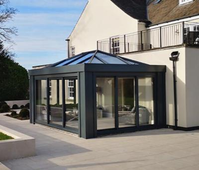 China Customized modern conservatory sunroom australia sunroom free standing standard polycarbonate sunroom for sale