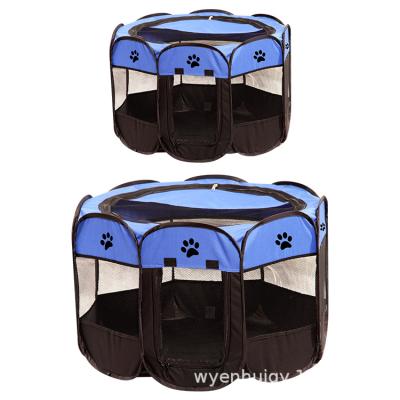 China Hot Selling Portable 8 Panel Portable Pet Folding Playpen Travel and Folding Travel for sale