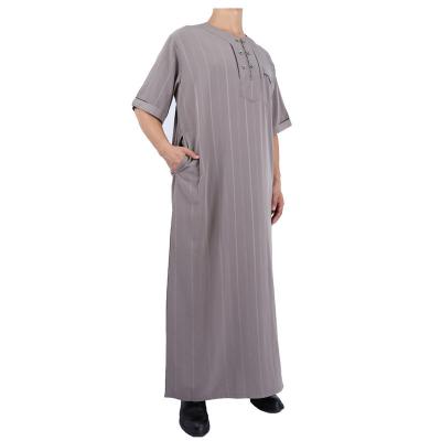 China Cotton and Kosebao Thobe Wholesale Linen Arabic Kaftan Long Dress Cotton Islamic Clothing Summer Casual Clothing for sale