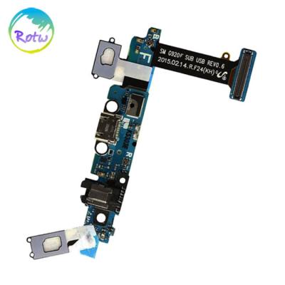 China OEM Charging Dock USB Flex Cable For Samsung Galaxy S6 G920 Left Connector For S6 G920 for sale