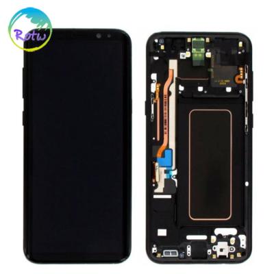 China OEM LCD Display Touch Screen Digitizer Assembly With View For Samsung Galaxy S8+ Plus G955 S8+ Plus G955 LCD for sale