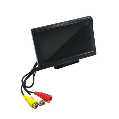 China Mirror Link 5 Inch TFT LCD Screen Car Monitor HD800*600 Car Reversing Assist Car Video With CVBS Input LCD Screen for sale