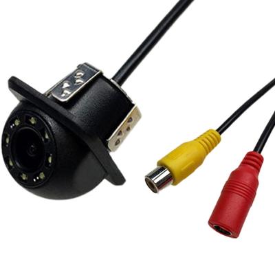 China Waterproof Reverse Camera 8 LED Car Reversing Waterproof Hidden Assist Night Vision Car HD Camera Car and Vehicle Camera for sale