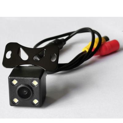 China Waterproof CCD HD Car Reversing Camera 4 Night Vision Rear View Car Camera 8 12 Lights Car Camera System for sale