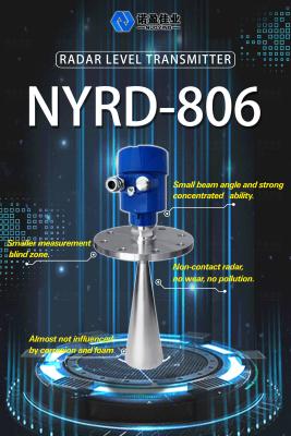 China 30m 316L Antenna Non-contact Radar Level Meter radar level transmitter sanitary Radar level transmitter for sale