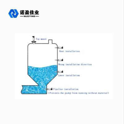 China Power supply: 24VDC,220VACWorking temperature:fork-40~+220 C NYYCUK-C Fork material: 304,316L (optional)50mm Fork length: 100mm (customizable as requituning fork level switch zu verkaufen