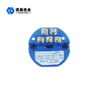 China Blauer RTD-Temperaturtransmitter Sensor PT100 Polypropylen 0,5 V 4,5 V zu verkaufen