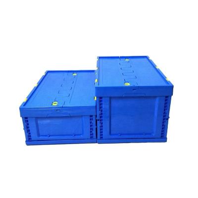 China Good Price Collapsible Plastic Storage Crate Folding Boxes Plastic Turnover Box en venta