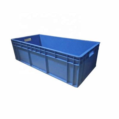 China Eco-friendly agricultural vegetable moving plastic crates turn over container Professional and Reliable Crate Box container for sale