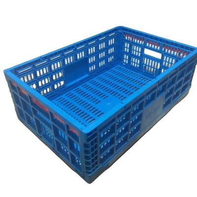 China cheap price wholesale industrial stackable plastic collapsing folding crate Folding Egg Storage for sale