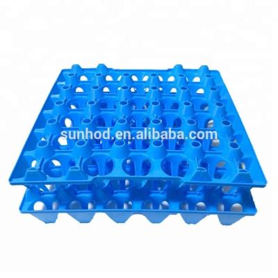 China 30-Cell Egg Packaging Plastic Egg Tray Container  SHD-5 Pulp Moulding 290*290*55mm for sale