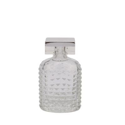 China Wholesale New Trend 2121 Design Glass Packaging Luxury Unique Perfume Bottles Recyclable 50ml for sale