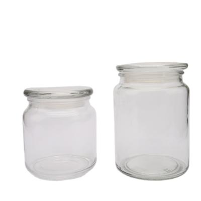 China High quality customized multifunctional glass jam storage jar for canning food for sale