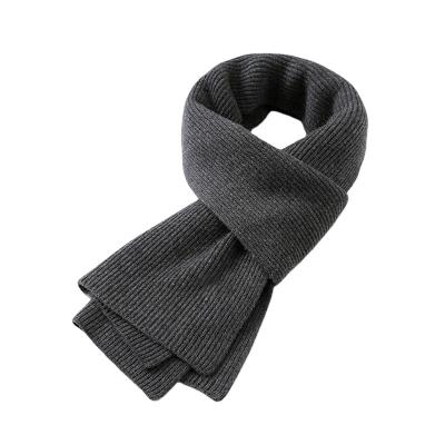 China Autumn And Winter New Style Long Tank Top Schal Wool Scarves For Couples Solid Color Fashionable Warm Luxury Scarf for sale