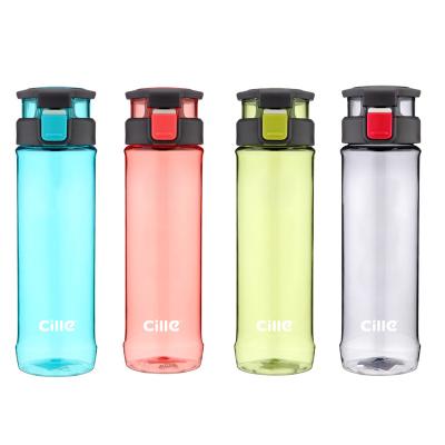 China Sustainable Custom My Bottle 730Ml PP PC Sport Water Bottles Plastic Corporate Eco Drinking Water Bottle for sale