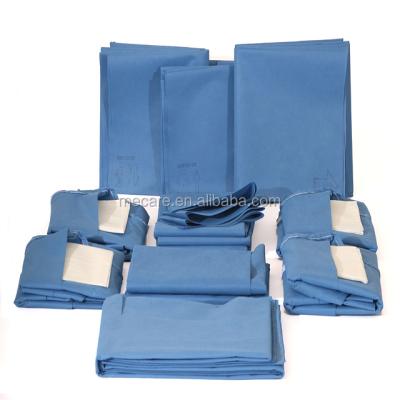 China Disposable Sterile Nonwoven Knee Arthroscopy Surgical Instruments Personal Safety Surgical Packaging for sale