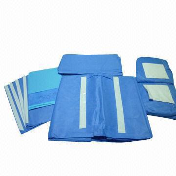 China Soft Surgical Laparotomy Drape Package for sale