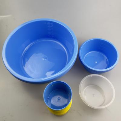 China Absorbent Plastic Bowl 250ml-1000ml PP Quantity Disposable Medical Bowl for sale