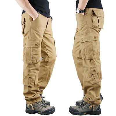 China Wholesale Anti-Wrinkle Plus Size Casual Men's Cargo Pants With 8 Pockets Outdoor Long Pants Mens Trousers And Pants for sale