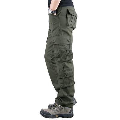 China Custom Anti-Wrinkle Winter Plus Size Mens Cargo Pants Many Pockets Men Military Casual Outdoor Pants Trousers Men for sale