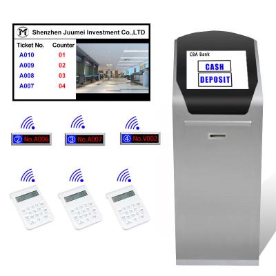 China Wireless Bank Hospital Queue Management System 140(L)*45(W)*45(D)cm for sale