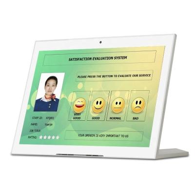 China Waterproof Bank /Customer Feedback System Satisfaction Survey Feature 10 Inch All In One Tablet PC for sale