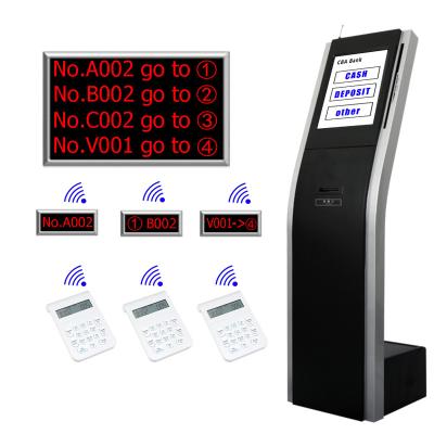 China Custom Tail Queue Machine Tagging Management System With Strong Network And LCD WiFi Touch Screen QK002 for sale