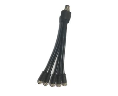 China M8 Molding Connector 4pin Shielding Cable Connector Manufacturer Supplier Exporter for sale