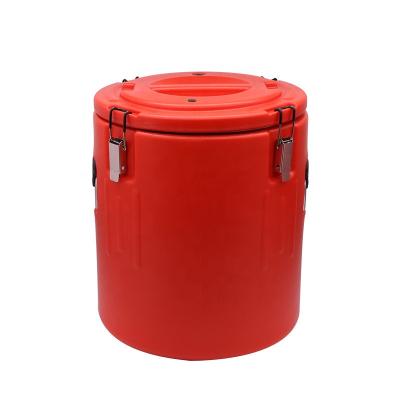 China Large Capacity Metal Thermal Insulation Barrel Stainless Steel Heat Storage Hard Empty Barrel Large Capacity Tea Thermos Bucket for sale