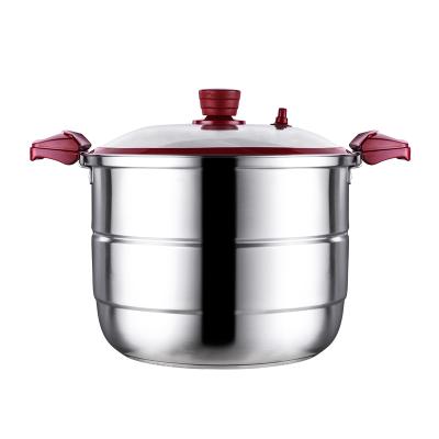 China Factory Sale Various Low Pressure Universal Steel Multi Function Cooker Stainless Steel Pressure Cooker for sale