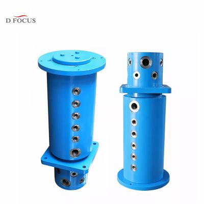 China Hydraulic Oil High Pressure Rotary Unions Hydraulic Center Swivel Joint For Crane Excavator Ram Construction Machinery for sale