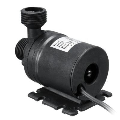 China 800L/H DC 12V 19W MARINE Water Pump Mini Quiet Brushless Motor Submersible with 4mm Threaded Left for sale