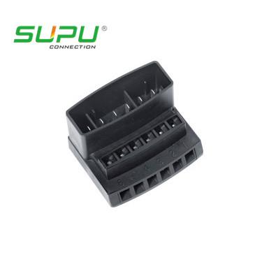 China Male 6P 3 Wire Insulation Piercing Connector Device Strip Length 8 - 9mm for sale