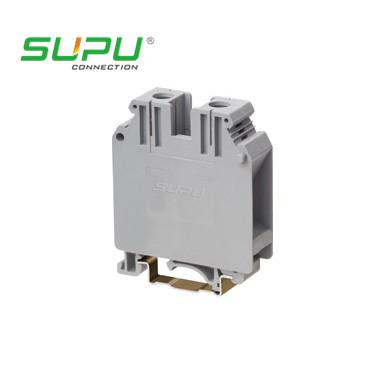 China SP35 Standard Rail Mounted Terminal Blocks Size 67mm Electrical Connector Block for sale