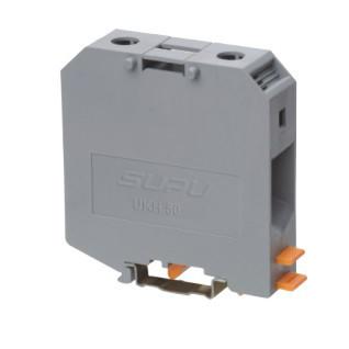 China Waterproof UKH50 Screw Terminal Block Din Rail Connector Side Entry Size 83.5mm for sale