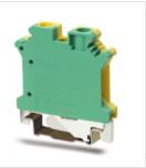 China 600V 50AMP UK6N Ground Screw Connection Terminal Block Size 47mm / 8.2mm / 54.5mm for sale