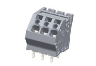 China 2 - 12 conector del bloque de terminales del PWB de poste 250V 20A con la echada de 5.0m m 245 series en venta