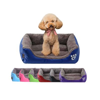 China All Weather Dual Use Double Stocked Pet Beds and Accessories Breathable Dog Sofa Bed Dog Nest Large Rectangle Pet Beds for sale