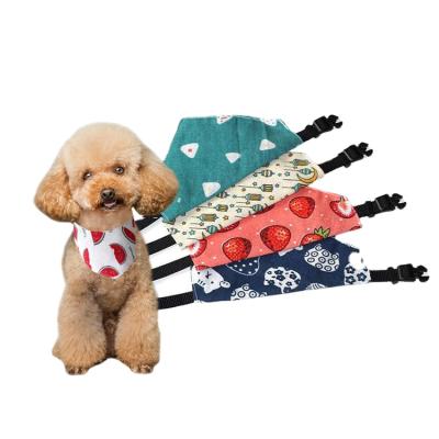 China Custom Scarf Cachorro Puppy Dog Bandana Collar 2021OEM / ODM China Viable Factory for sale