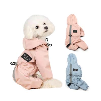 China Sustainable Design Cingulate Dog Raincoat Humanized Body-hugging Pet Raincoat for sale