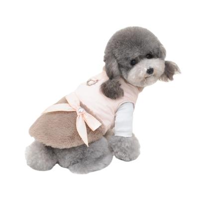 China 2021 ODM/OEM Sustainable Puppy Pet Clothes Dog Worry Wear Hangs Coat Designer Luxury Cute Dog Winter Clothes for sale