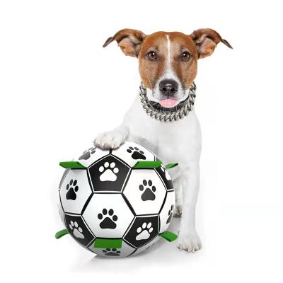 China Professional Manufacturer Viable Wholesale Cheap Pet Toys Ball Football Toys For Dogs for sale