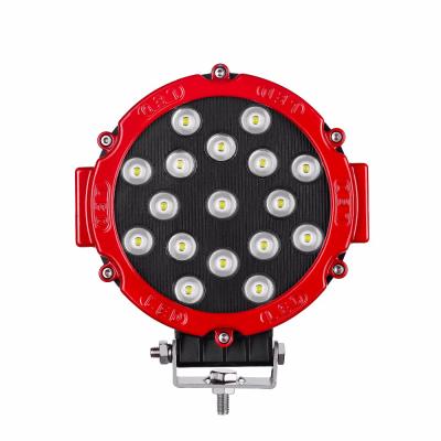 China High Filament Power 51W For Truck LED Work Head Light COB Led Light for sale