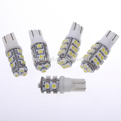 China Wholesale Automobile Reading Light/License Light Led Interior Light Socket 12V T10 3528 28SMD Led License Light for sale