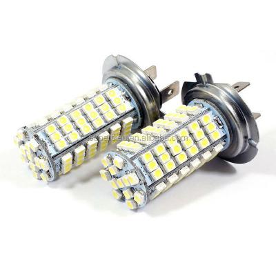 China Auto wholesale price h7 3528-68smd led from h7 adapter h1 led headlight for sale