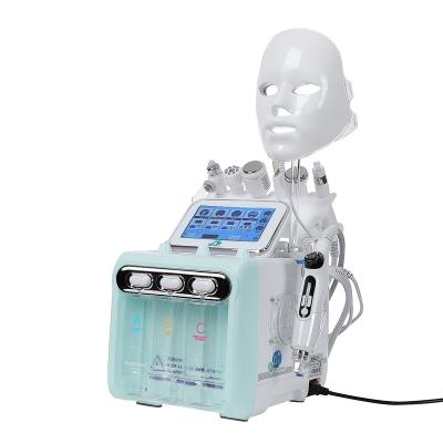 China New Oxygen Dye Removal Beauty Device Jet Peel Ultrasonic Facial Hydrogen Water Machine Facial Skin Care for sale