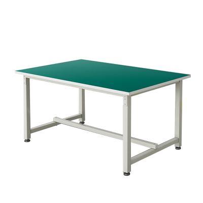 China Anti-static Customized Maintenance Desk Workshop Work Table Metal Anti Static Workbench for sale