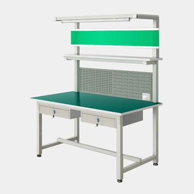 China Anti-static Production Garage Worktable Stainless Steel Workbench with Drawers for sale