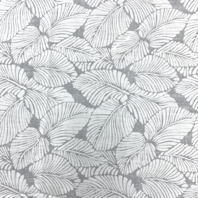 China Hot Selling White Sheer Tropical Polka Dot Fabric Leaf Butterfly Organic New Style for sale